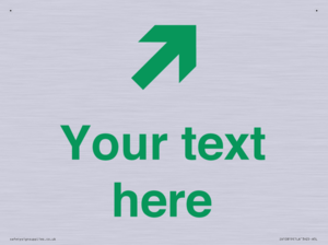 Custom Safe Condition inverse: Green Up right arrow